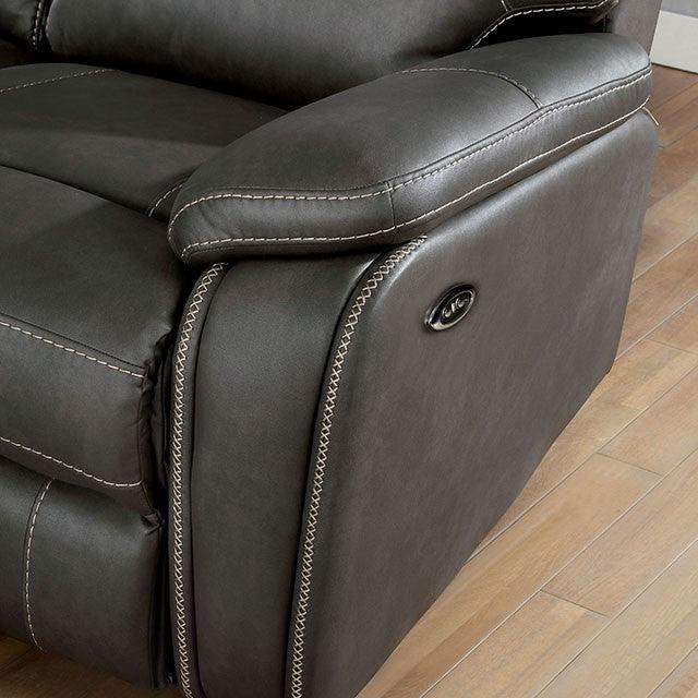 Ffion CM6219GY-CH Gray Transitional Chair By Furniture Of America - sofafair.com
