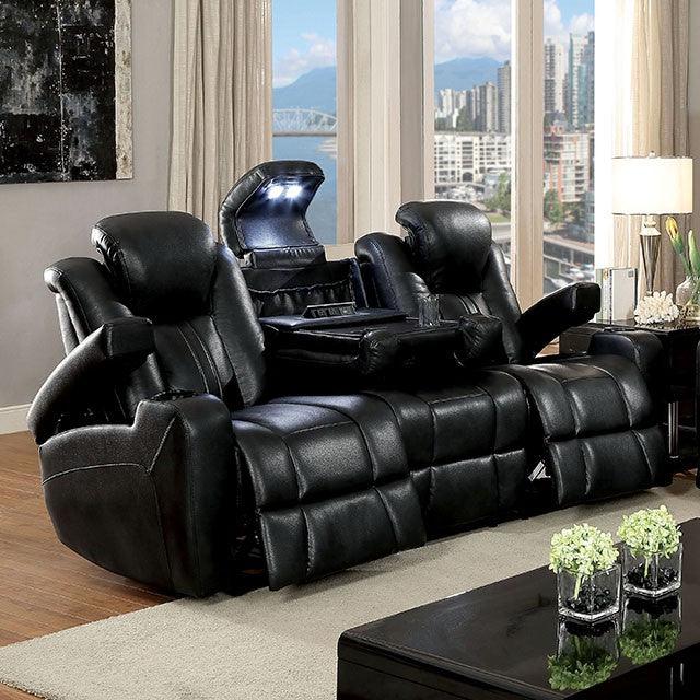 Zaurak CM6291-SF Dark Gray Transitional Sofa By Furniture Of America - sofafair.com
