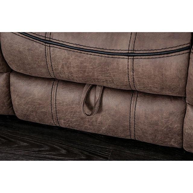 Celia CM6583-SF Brown Transitional Sofa By Furniture Of America - sofafair.com