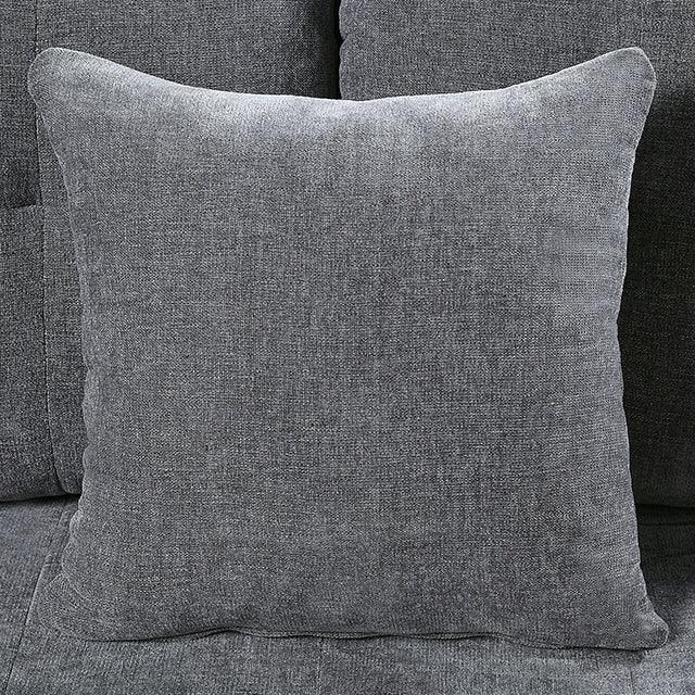 Lynda CM6736DG-SF Dark Gray Contemporary Sofa By Furniture Of America - sofafair.com