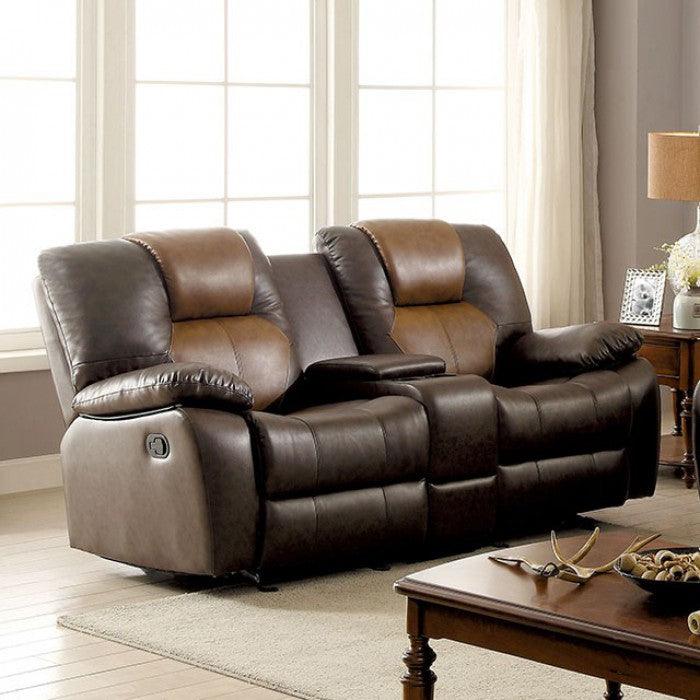 Pollux CM6864-LV Love Seat By Furniture Of AmericaBy sofafair.com
