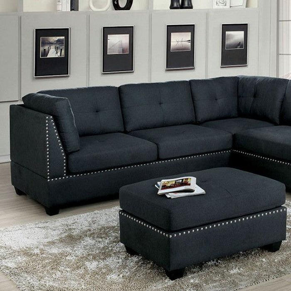 Lita CM6966-SECT Dark Gray Transitional Sectional – sofafair.com