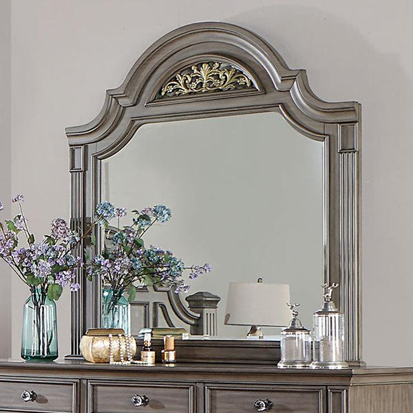 Syracuse CM7129GY-M Gray Traditional Mirror By Furniture Of America - sofafair.com