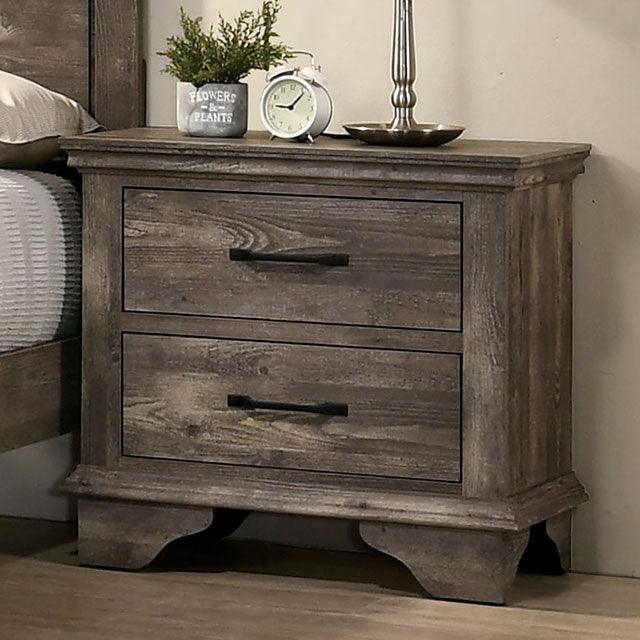 Fortworth CM7186N Gray Transitional Night Stand By Furniture Of America - sofafair.com