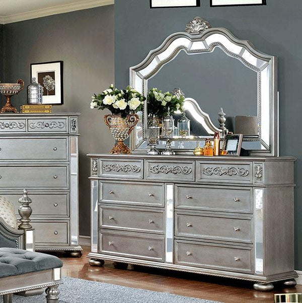 Azha CM7194D Silver Glam Dresser By Furniture Of America - sofafair.com