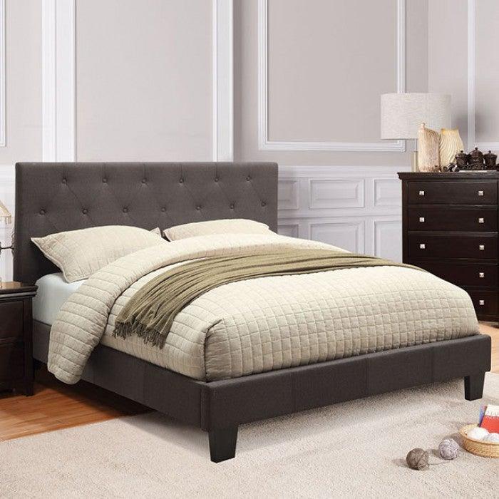Leeroy CM7200LB-T Gray Transitional Twin Bed By furniture of america - sofafair.com
