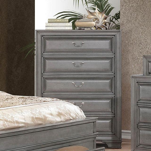 Brandt CM7302GY-C Gray Transitional Chest By Furniture Of America - sofafair.com