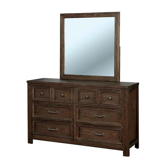 Tywyn CM7365A-D Dark Oak Transitional Dresser By Furniture Of America - sofafair.com