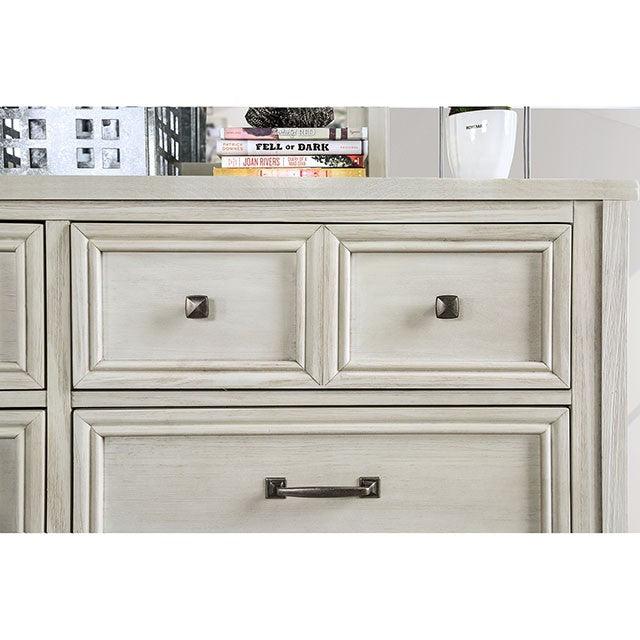 Tywyn CM7365WH-D Antique White Transitional Dresser By Furniture Of America - sofafair.com