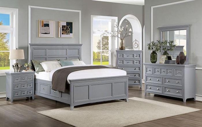 Castlile CM7413GY-C Gray Transitional Chest By furniture of america - sofafair.com