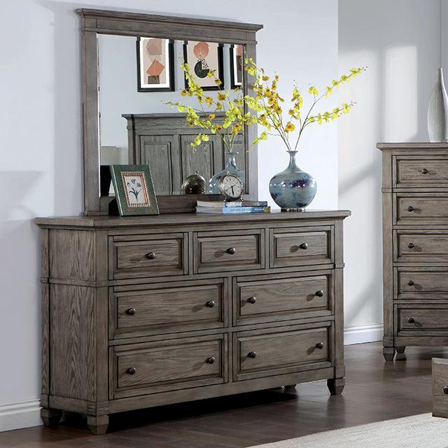 Durango CM7461GY-D Warm Gray Transitional Dresser By Furniture Of America - sofafair.com
