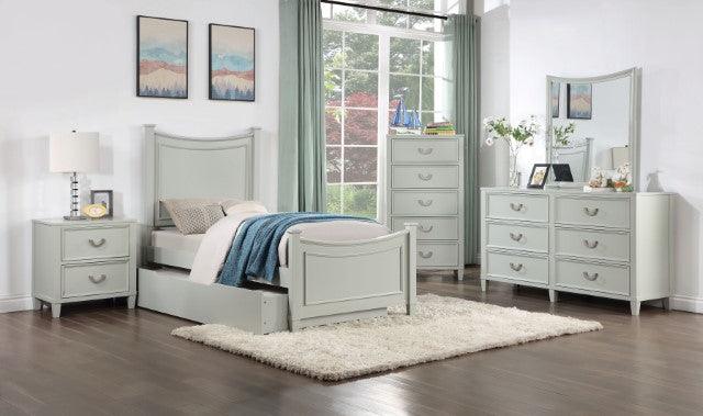 Lycorida CM7477GY-N Gray Transitional Night Stand By Furniture Of America - sofafair.com