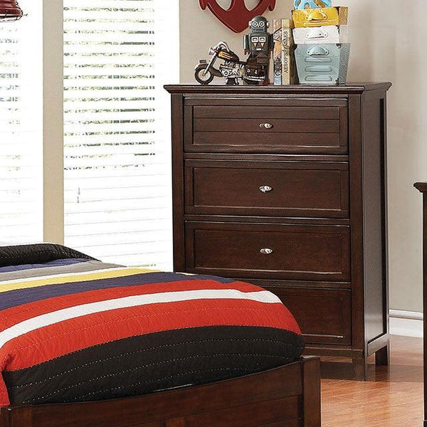 Brogan CM7517CH-C Brown Cherry Transitional Chest By Furniture Of America - sofafair.com