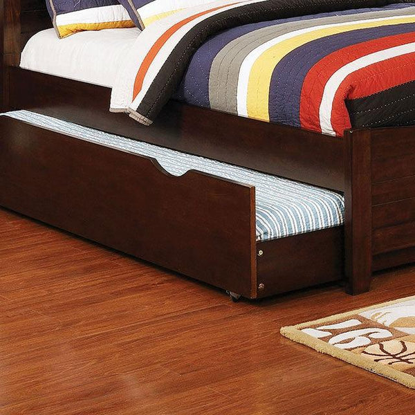 Brogan CM7517CH-TR Brown Cherry Transitional Trundle By Furniture Of America - sofafair.com