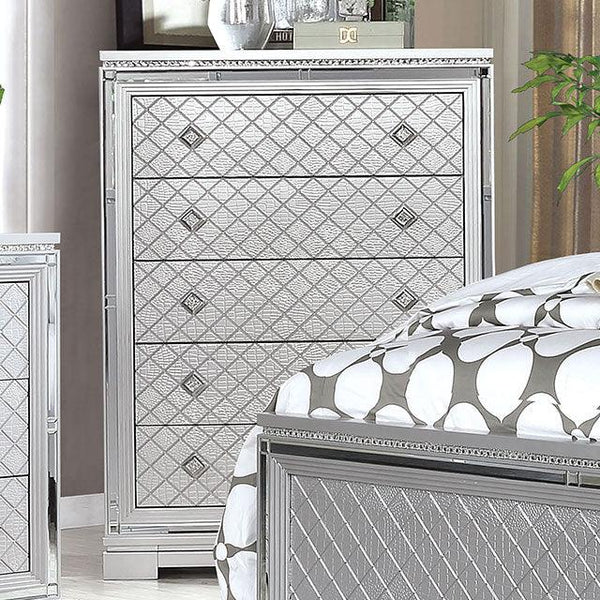 Belleterre CM7518C Silver Glam Chest By Furniture Of America - sofafair.com