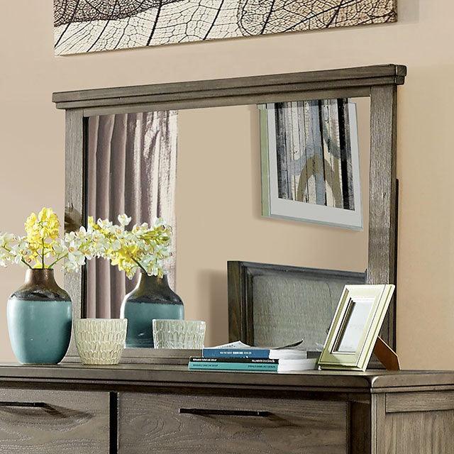 Berenice CM7528GY-M Gray Transitional Mirror By Furniture Of America - sofafair.com