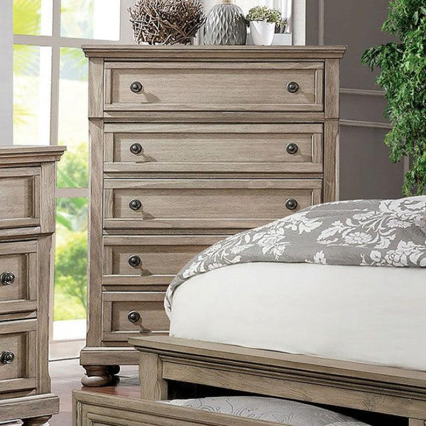 Wells CM7568C Gray Transitional Chest By furniture of america - sofafair.com