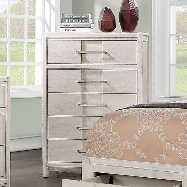 Berenice CM7580WH-C White Transitional Chest By Furniture Of America - sofafair.com