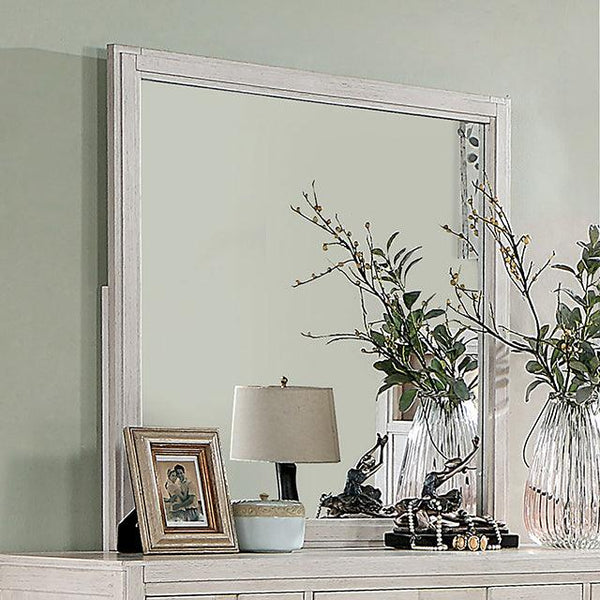 Berenice CM7580WH-M White Transitional Mirror By Furniture Of America - sofafair.com