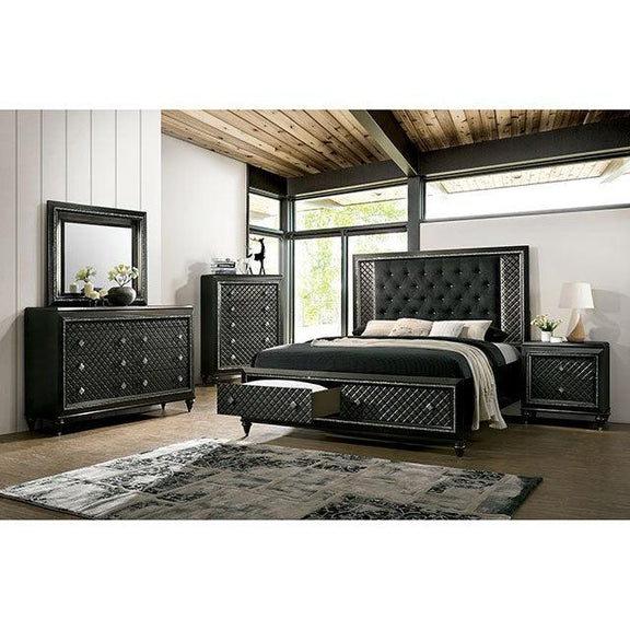 Furniture Of America Demetria Chest CM7584C Metallic Gray Contemporary ...