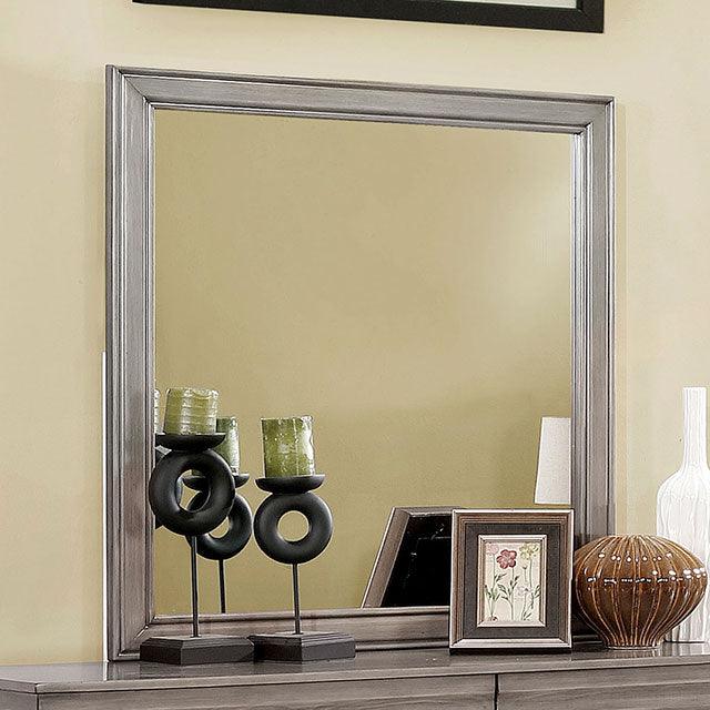 Eugenia CM7598GY-M Gray Transitional Mirror By Furniture Of America - sofafair.com