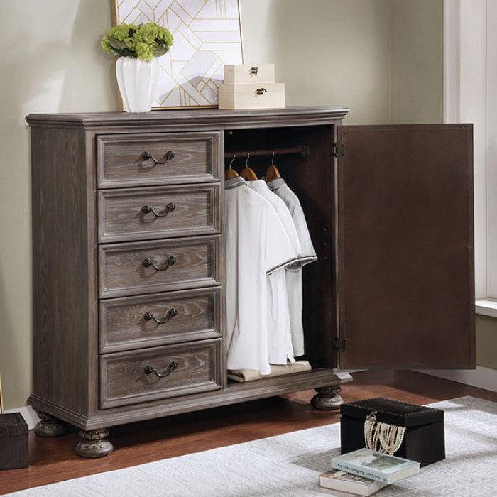 Lysandra CM7661AR Rustic Natural Transitional Armoire By furniture of america - sofafair.com