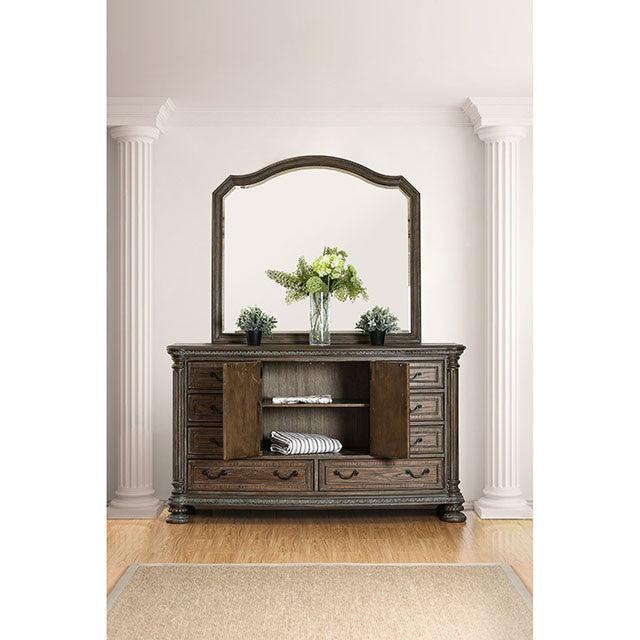 Persephone CM7661D Rustic Natural Traditional Dresser By Furniture Of America - sofafair.com