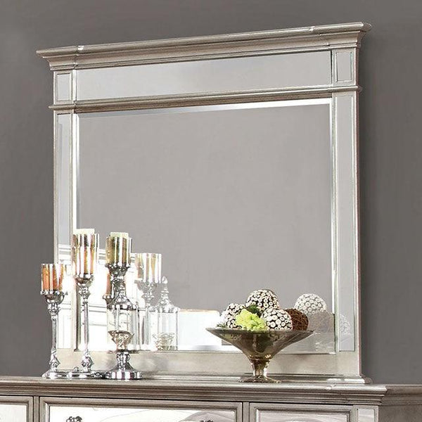 Salamanca CM7673M Silver Glam Mirror By Furniture Of America - sofafair.com