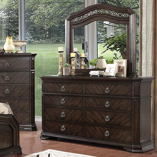 Calliope CM7751D Espresso Traditional Dresser By Furniture Of America - sofafair.com