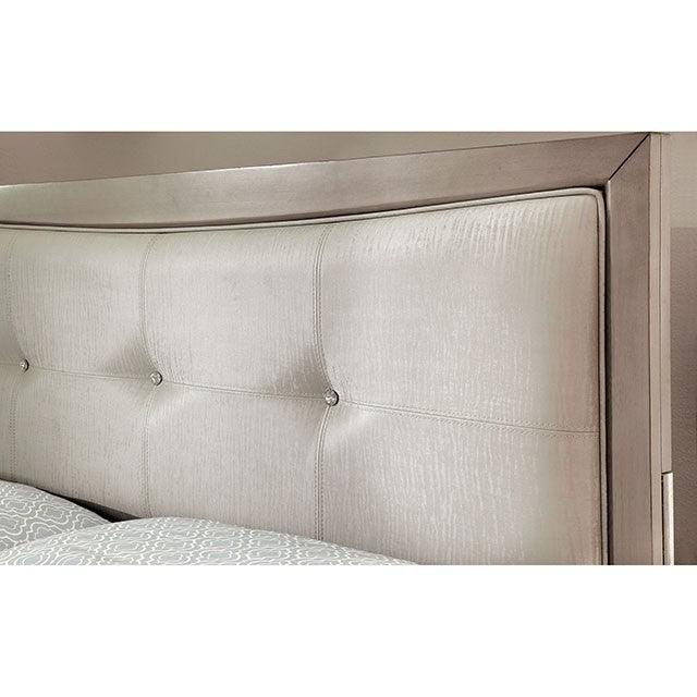 Snyder CM7782 Gray Contemporary Bed By furniture of america - sofafair.com