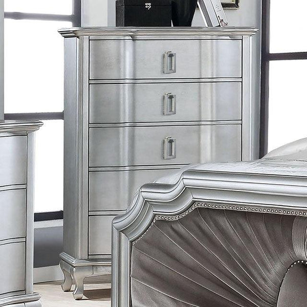 Aalok CM7864C Silver Glam Chest By Furniture Of America - sofafair.com