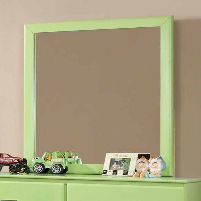 Prismo CM7941GR-M Green Transitional Mirror By Furniture Of America - sofafair.com
