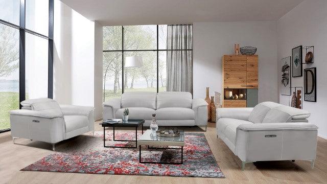 Ascona CM9927FG-LV-PM Light Taupe Contemporary Power Loveseat By Furniture Of America - sofafair.com