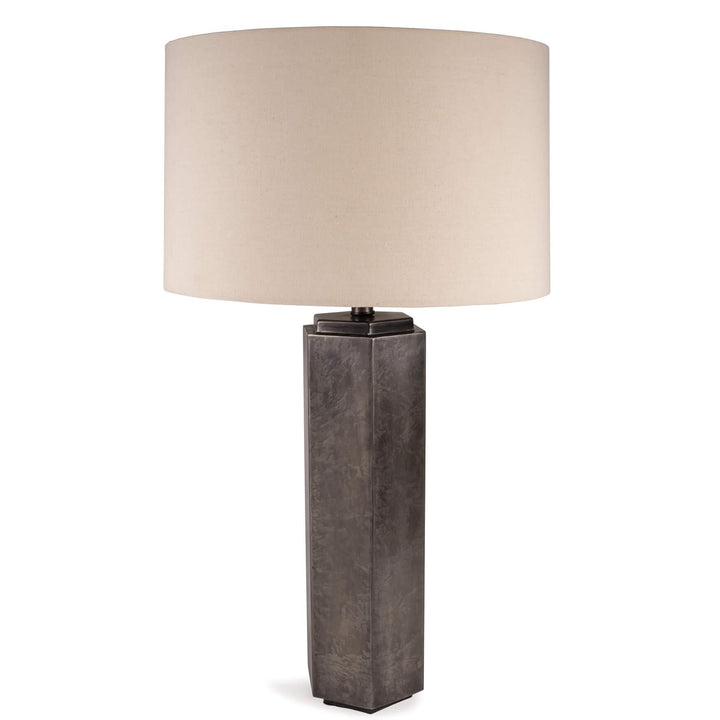 L208324 Black/Gray Contemporary Dirkton Table Lamp By AFI - sofafair.com