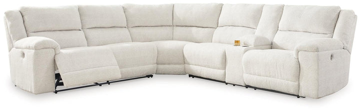 Keensburg 3-Piece Power Reclining Sectional 61807S2 Brown/Beige Contemporary Motion Sectionals By AFI - sofafair.com