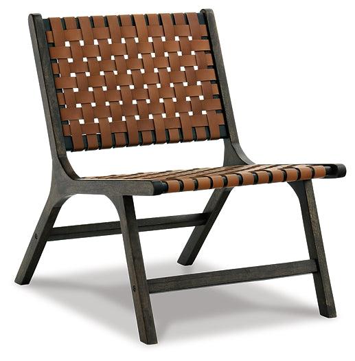Fayme Accent Chair A3000282 Brown/Beige Contemporary Accent Chairs - Free Standing By Ashley - sofafair.com