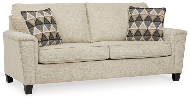 Abinger Sofa and Loveseat 83904U1 Brown/Beige Contemporary Stationary Upholstery Package By Ashley - sofafair.com