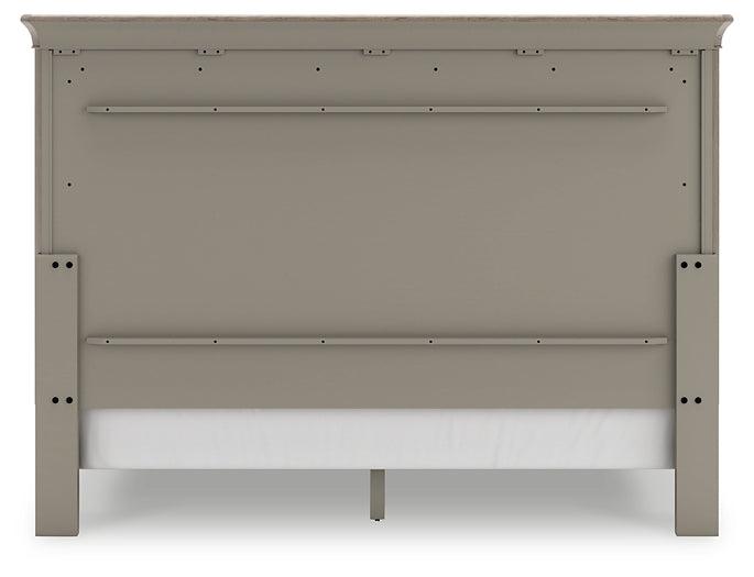 Lexorne California King Sleigh Bed B924B5 Black/Gray Traditional Master Beds By Ashley - sofafair.com