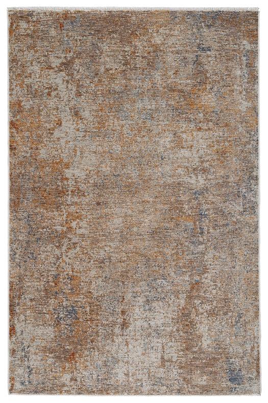 Mauville 7'10" x 10'4" Rug R405331 Orange Contemporary Rug Large By Ashley - sofafair.com