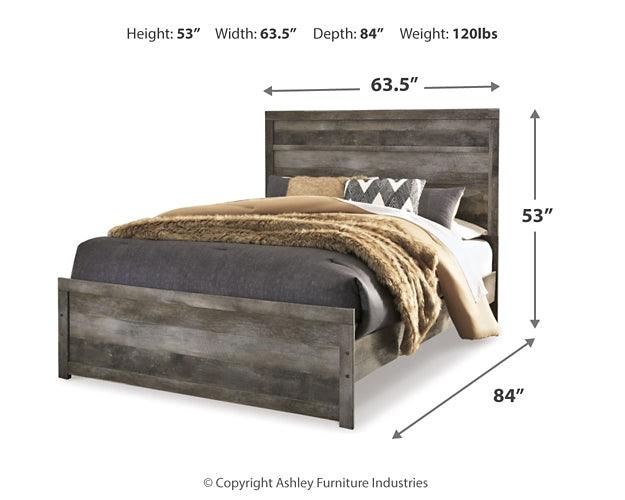 Wynnlow Queen Panel Bed B440B2 Black/Gray Casual Master Beds By Ashley - sofafair.com