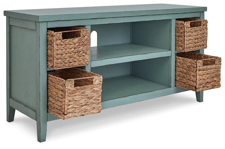 W505-710 Blue Casual Mirimyn 47" TV Stand By Ashley - sofafair.com