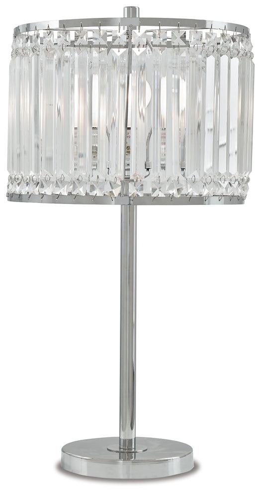 L428154 Metallic Contemporary Gracella Table Lamp By Ashley - sofafair.com