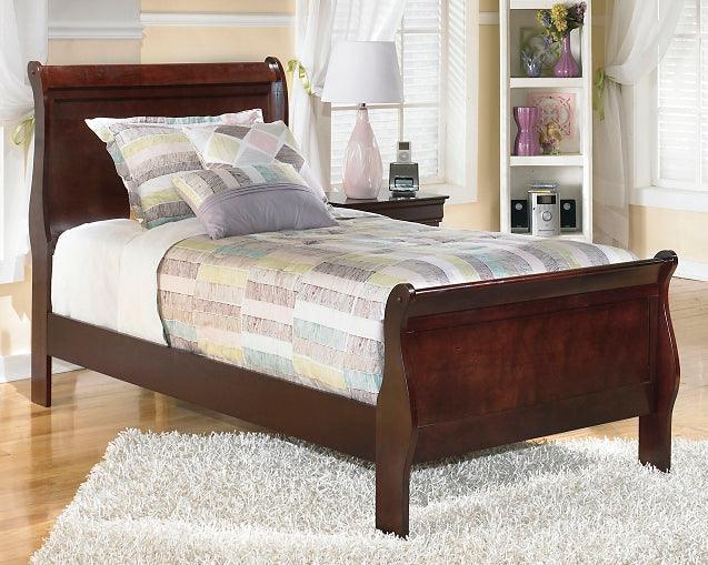Alisdair Twin Sleigh Bed B376B5 Brown/Beige Traditional Youth Beds By Ashley - sofafair.com
