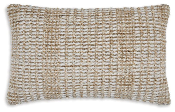 A1001048P White Casual Hathby Pillow By Ashley - sofafair.com