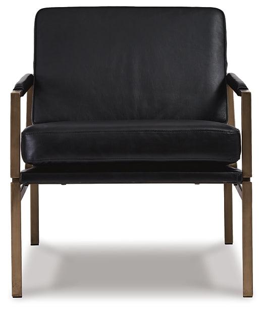 Puckman Accent Chair A3000192 Black/Gray Contemporary Accent Chairs - Free Standing By Ashley - sofafair.com