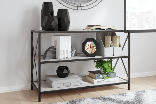 Bayflynn Bookcase H288-60 White Casual Home Office Cases By Ashley - sofafair.com