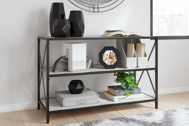 Bayflynn Bookcase H288-60 White Casual Home Office Cases By Ashley - sofafair.com
