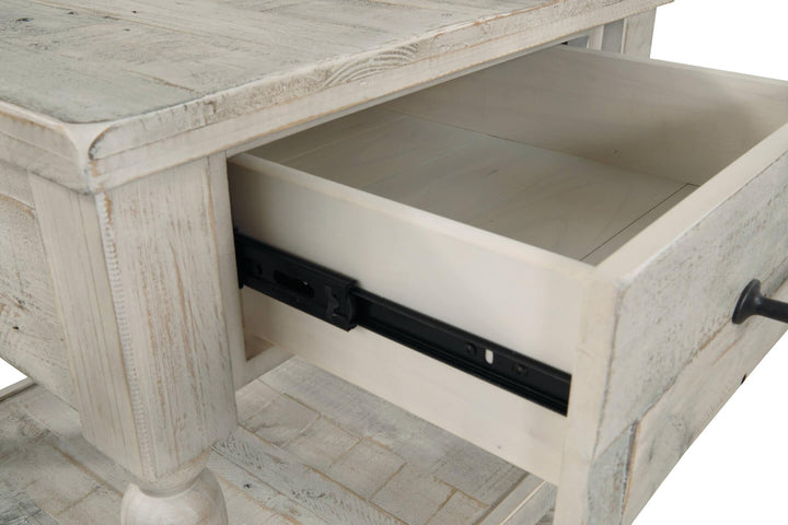 Shawnalore Coffee Table and 2 End Tables T782T1 White Casual Occasional Table Package By Ashley - sofafair.com