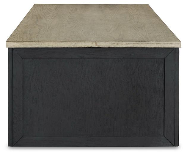 Foyland Lift-Top Coffee Table T979-9 Black/Gray Contemporary Cocktail Table Lift By Ashley - sofafair.com