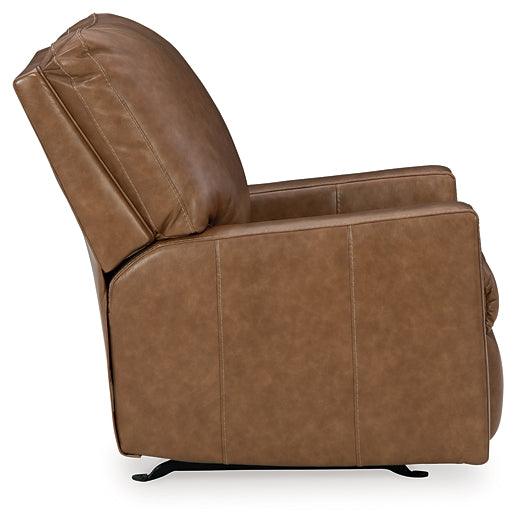 Bolsena Recliner 5560325 Brown/Beige Contemporary Stationary Upholstery By Ashley - sofafair.com